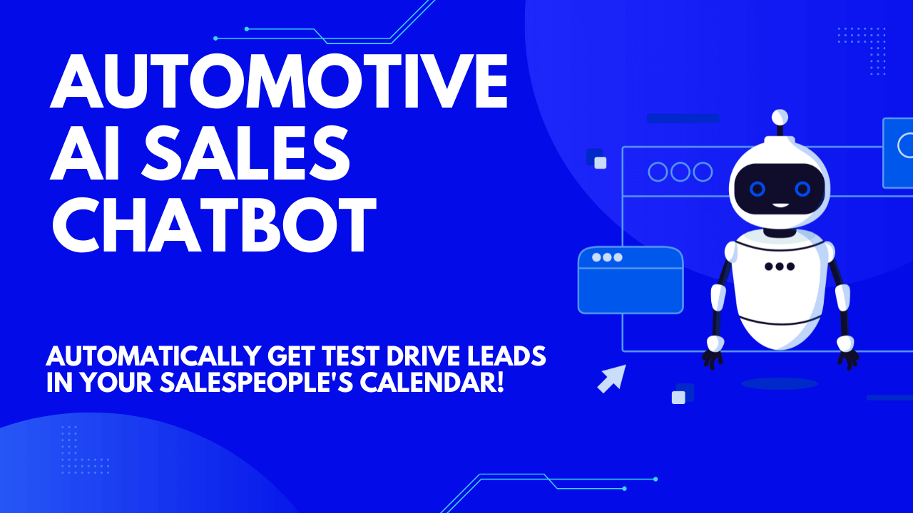 AI Sales Chatbots For Automotive